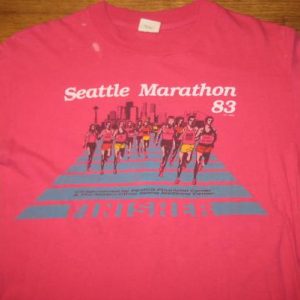 Vintage 1983 Seattle Marathon long sleeved t-shirt