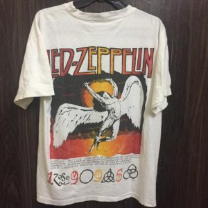 Vintage 90's Led Zeppelin Swan Song No Quater Tour