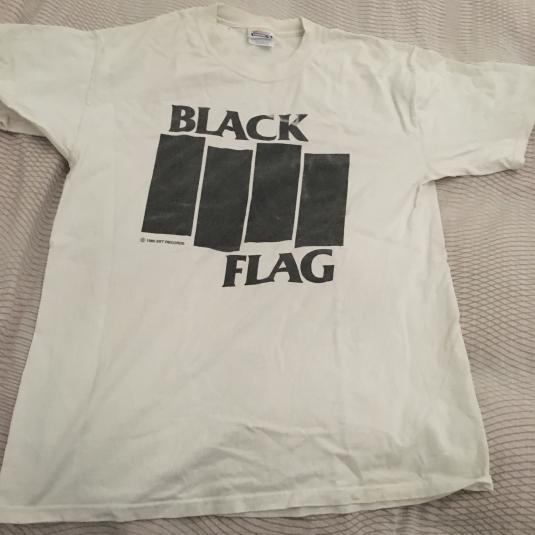 BLACK FLAG vintage OFFICIAL SST licensed T-SHIRT