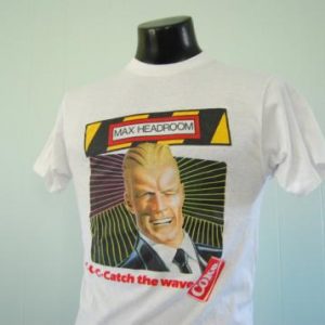 Vintage Max Headroom TShirt Coke Neon Shirt Insanely Soft