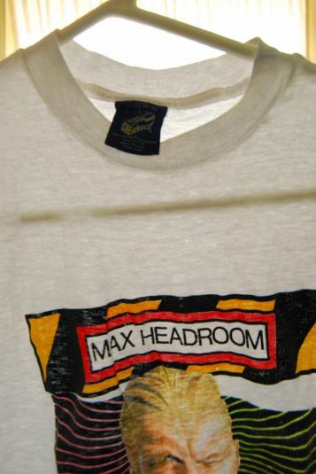 Vintage Max Headroom TShirt Coke Neon Shirt Insanely Soft