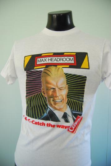 Vintage Max Headroom TShirt Coke Neon Shirt Insanely Soft