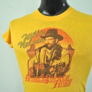 1980 Willy Nelson Tee Honeysuckle Rose Movie 80s Tee Country