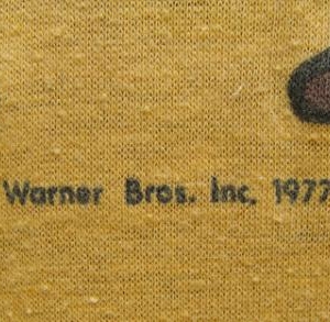 Vintage 1977 Tazmanian Taz Mariott's Great America t shirt