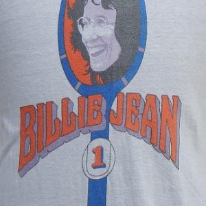 Vintage 1978 Billie Jean KIng t shirt L