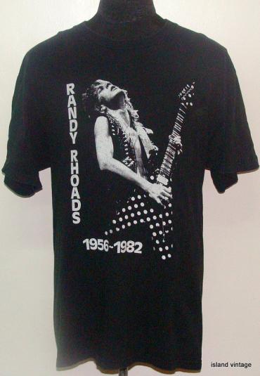 Vintage Randy Rhoads 1956-1982 rock t shirt