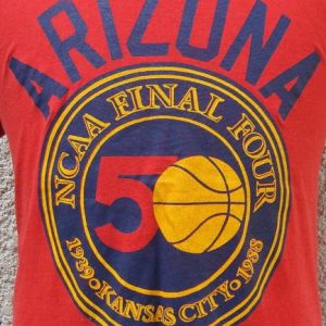 Vintage 1988 Arizona NCAA Final Four t shirt L