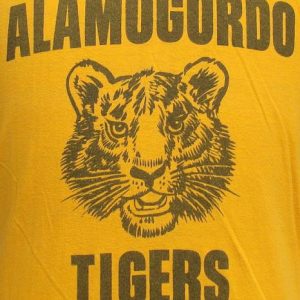 Vintage 80's Alamogordo Tigers jersey t shirt L