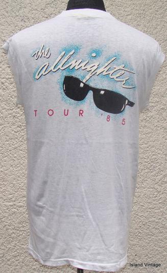 Vintage 85′ Glen Frey all nighter tour muscle t shirt XL