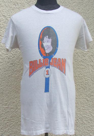 Vintage 1978 Billie Jean KIng t shirt L