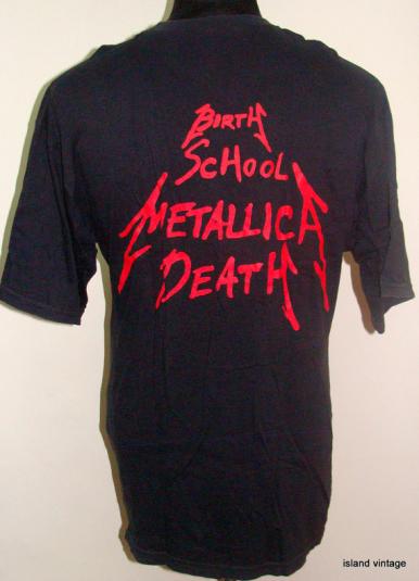 Vintage 90’s Metallica live shot binge & purge rock t shirt