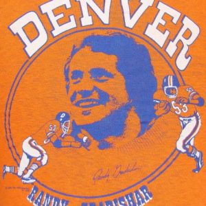 Vintage 1974 Denver Broncos Randy Gradishar t shirt S