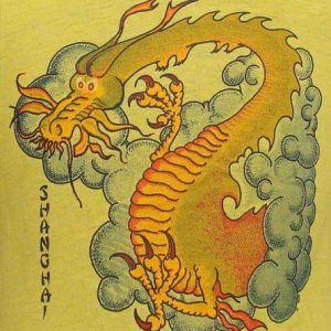 Vintage 81' Chinese Dragon Shanghai t shirt L
