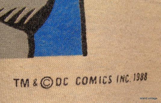Vintage 88′ Batman DC comics t shirt XL
