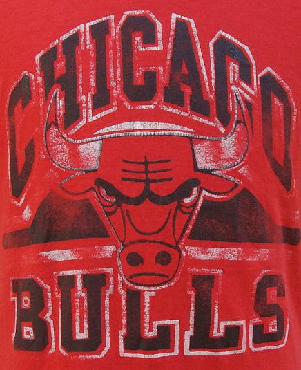 Vintage 80's Chicago Bulls t shirt L