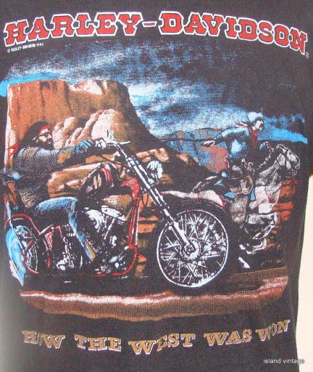 Vintage 85′ Harley Davidson Al choppersnCanada t shirt L