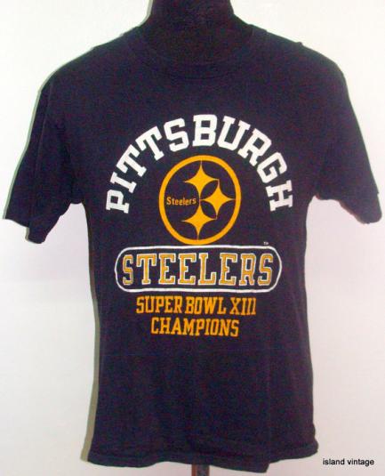 Vintage 79' Piitsburgh Steelers Super Bowl XIII Champions t