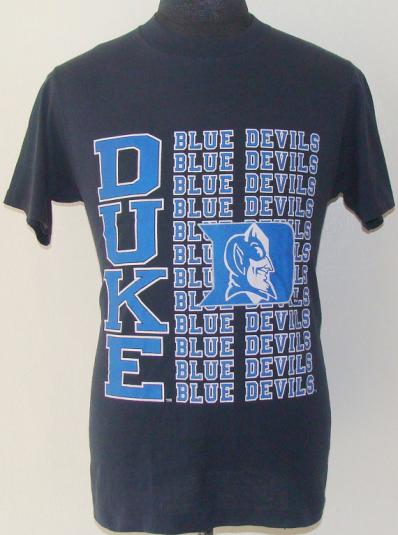 Vintage 80’s DUKE Blue Devils t shirt M