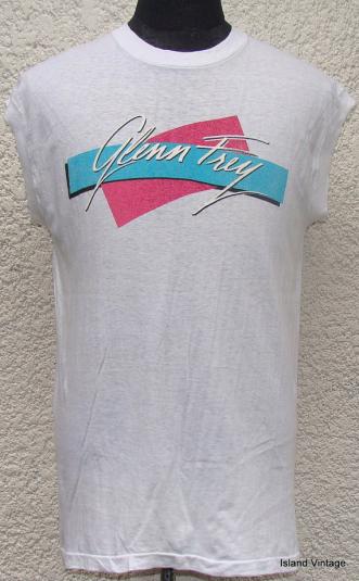 Vintage 85′ Glen Frey all nighter tour muscle t shirt XL