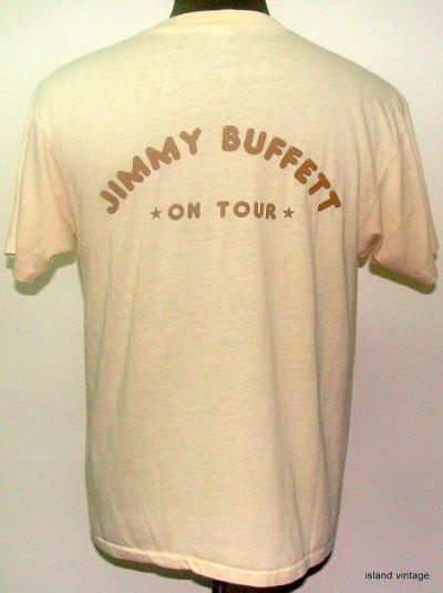 Vintage 1981 Jimmy Buffet coconut telegraph tour t shirt L