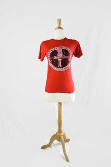 Vintage 1980’s Cookies by Connie Red T Shirt Hanes 50/50