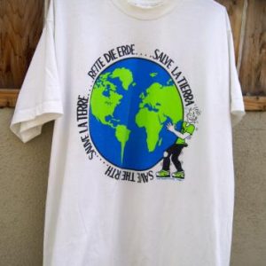 1990 Teacher's Discovery Save The Earth Vintage T-shirt