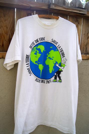 1990 Teacher’s Discovery Save The Earth Vintage T-shirt
