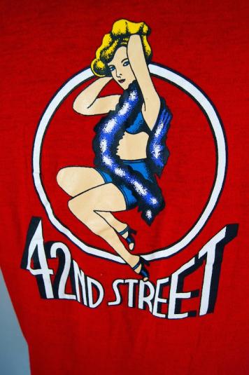 Vintage 42nd Street T-Shirt Screen Stars 1990s Broadway