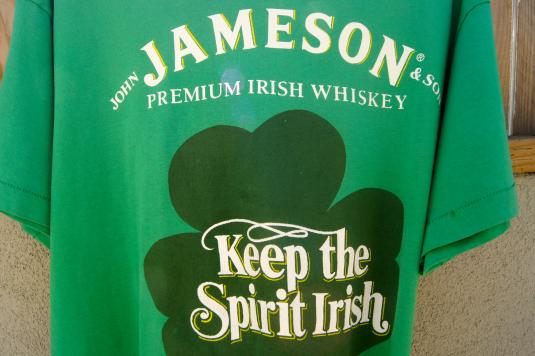 Jameson Irish Whiskey Vintage T Shirt / Screen Stars Best
