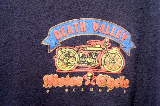 Vintage Death Valley Motorcycle Club T Shirt 1990’sAsk a Q