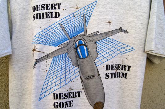 Rare Vintage 1988 Desert Shield, Desert Storm, Desert Gone