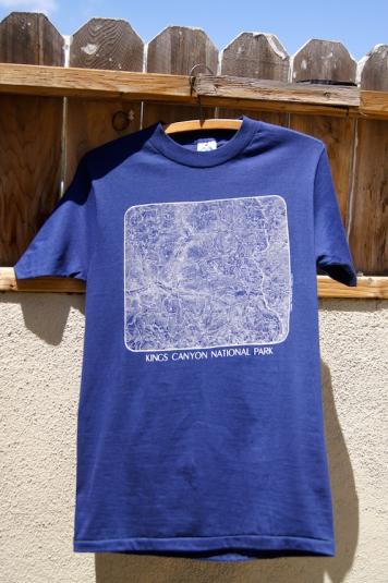Vintage Miller T-Shirt – Kings Canyon National Park – 1982 T