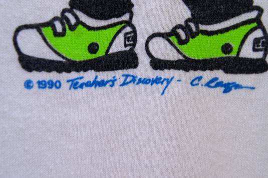 1990 Teacher’s Discovery Save The Earth Vintage T-shirt