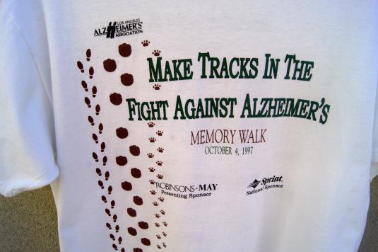1997 Make Tracks in The Fight Against Alzheimer’s T-Shirt