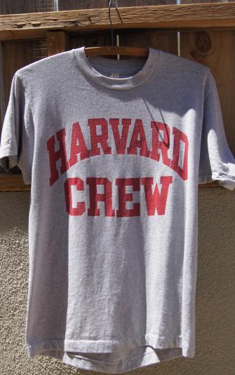 Vintage 80’s Harvard Crew T Shirt by Screen Stars