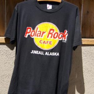 Vintage 80's T-Shirt - Polar Rock Cafe- Juneau, Alaska