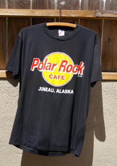 Vintage 80’s T-Shirt – Polar Rock Cafe- Juneau, Alaska