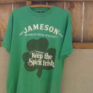 Jameson Irish Whiskey Vintage T Shirt / Screen Stars Best