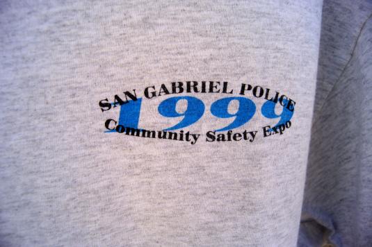 Stedman Vintage San Gabriel Police 1999 Community Safety
