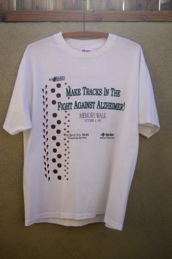 1997 Make Tracks in The Fight Against Alzheimer’s T-Shirt