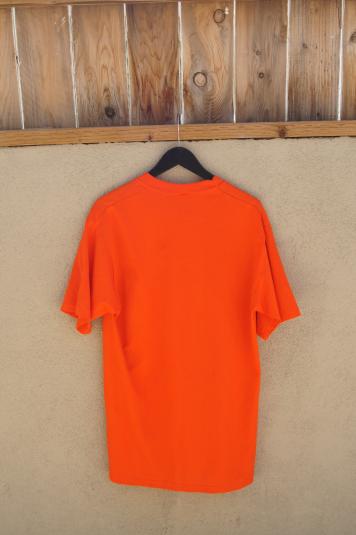 80’s Put a Lyon in the House Vintage Tshirt, Orange 50/50 Sh