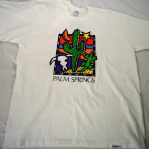 Palm Springs Vintage 80's Tee by Crazy ShirtsAsk a Questio