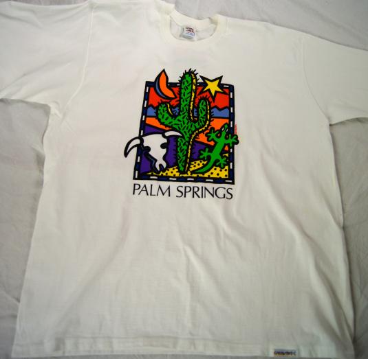 Palm Springs Vintage 80’s Tee by Crazy ShirtsAsk a Questio