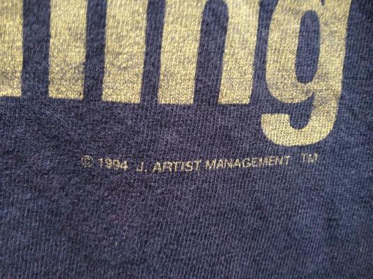 Vintage NINE INCH NAILS 90s Now I’m Nothing T-shirt L Origin