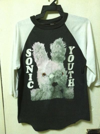 sonic youth dirty bunny tee