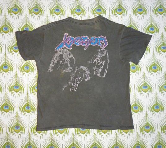 Venom 1986 Nightmare Vintage T Shirt 80’s