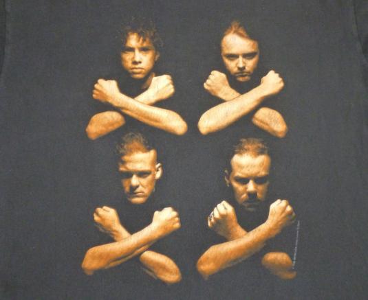 Metallica 1992 Black Tour Vintage T Shirt Birth School Death Defunkd