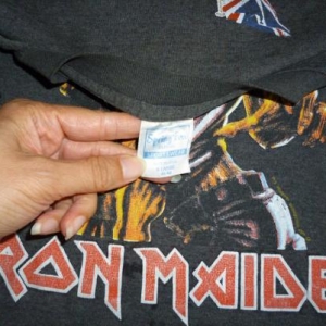 Iron Maiden 1987 Killers Vintage T Shirt Somewhere In Time