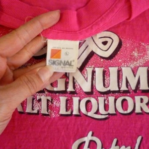 Magnum Malt Liquor 80's Vintage T Shirt Party Patrol Beer