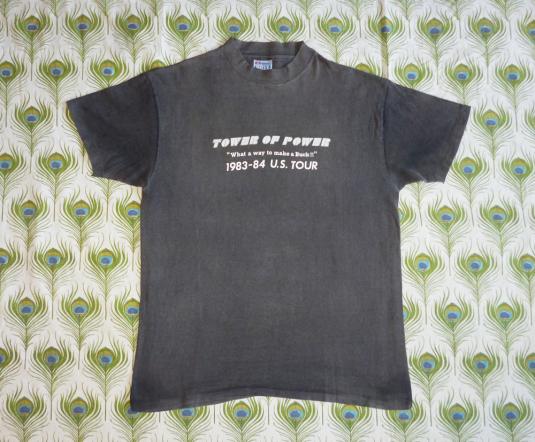 Tower Of Power 1983 Vintage T Shirt US Tour Concert 80’s | Defunkd